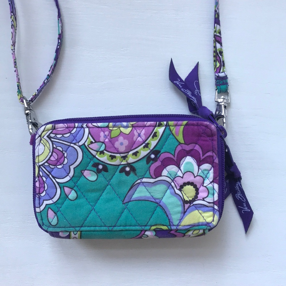 Vera Bradley wallet crossbody bag - Picture 2 of 5